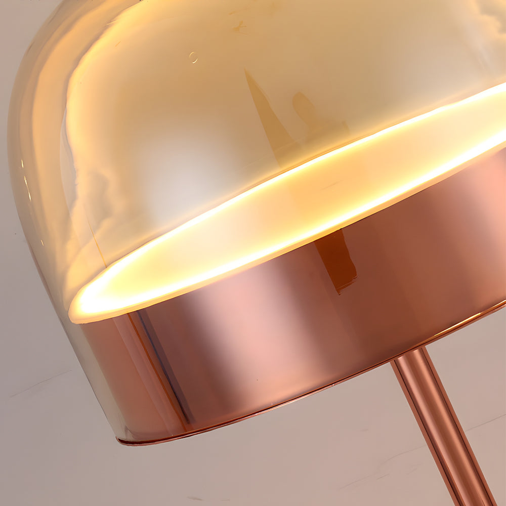 Lumenara Glass Table Lamp With Dual Night Lighting