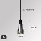 Oval Pendant Light in Nordic Style