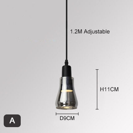 Oval Pendant Light in Nordic Style